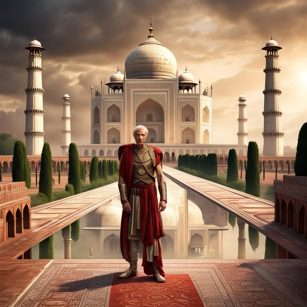 Julius Caesar at the Taj Mahal