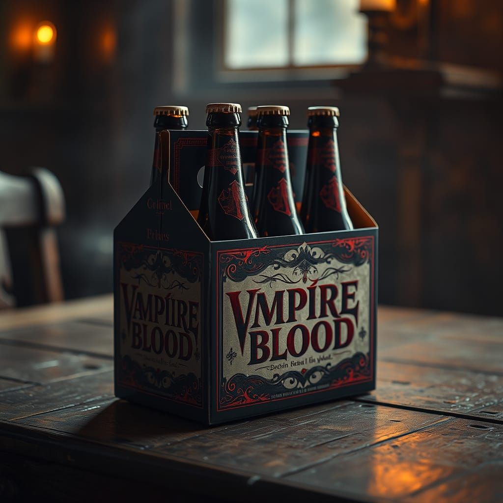 6 pack of vamp blood!