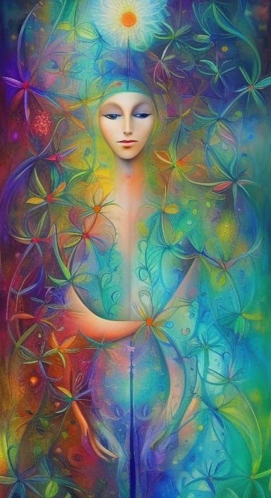 Vibrant Life Affirmations in Rich Colors