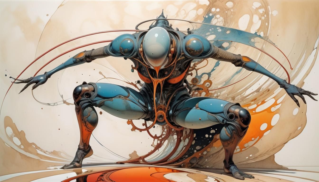 Ero Guro Abstract Art Inspired by Masters