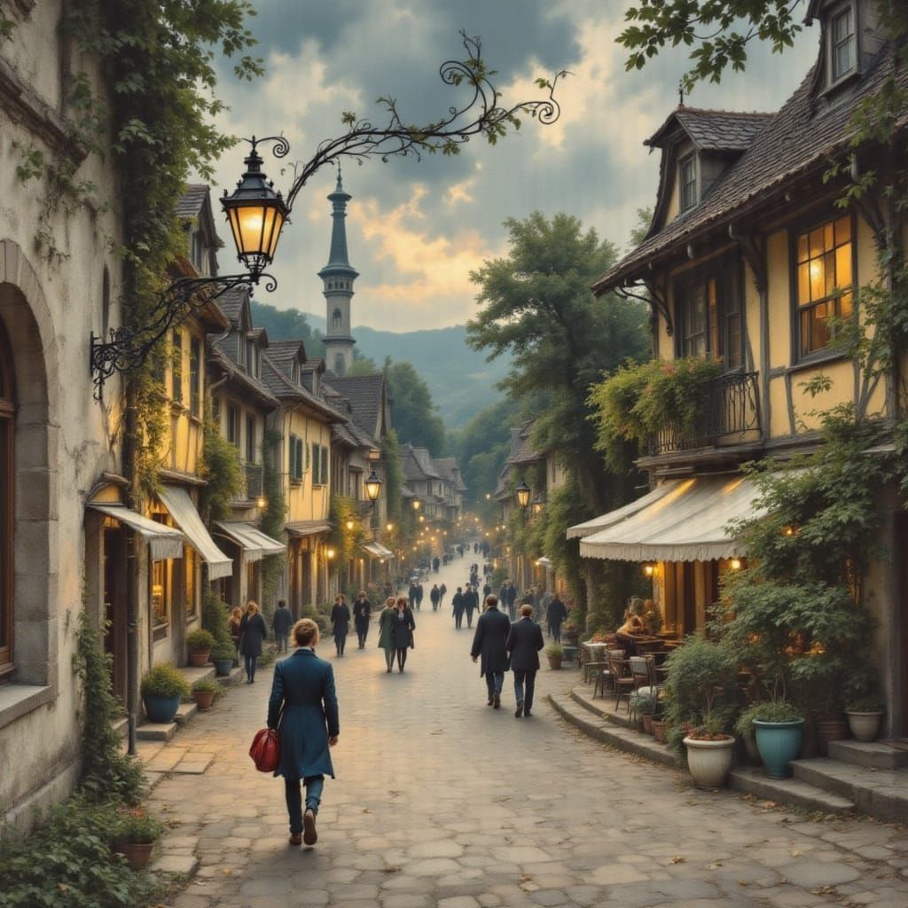 Surreal Rococo Art Generated by AI