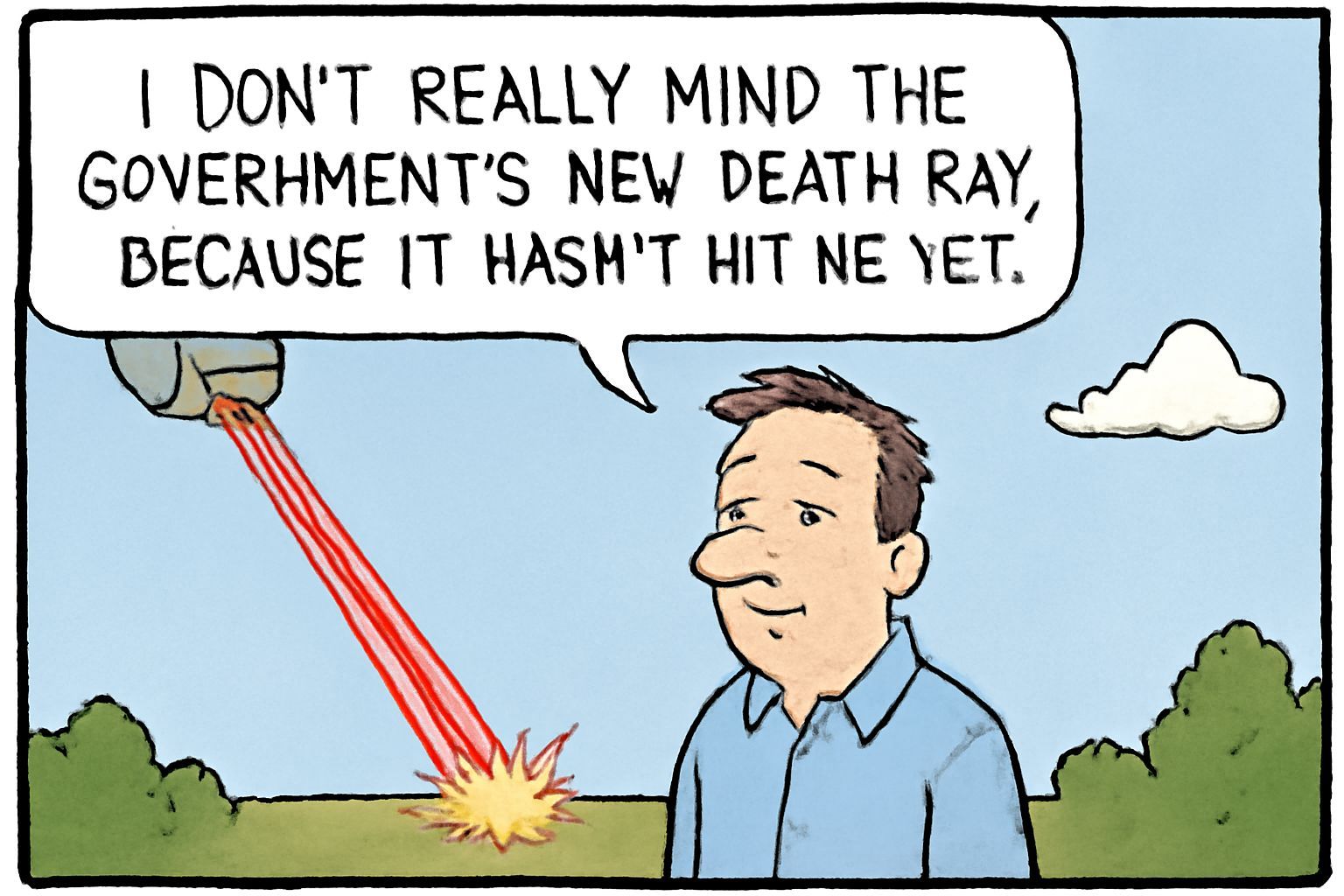 Government Death Ray: An AI Interpretation