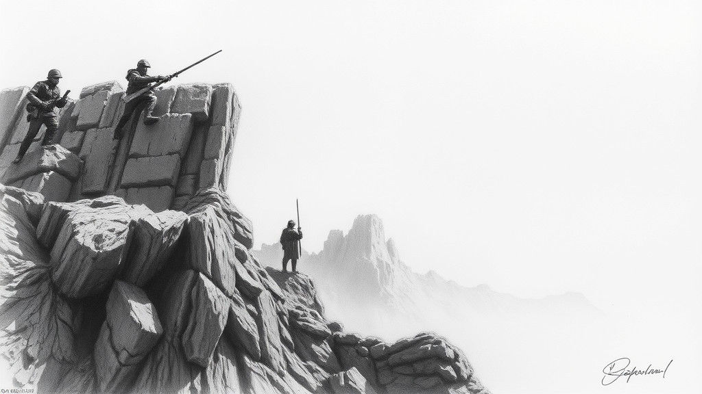 Hyperdetailed Charcoal Drawing