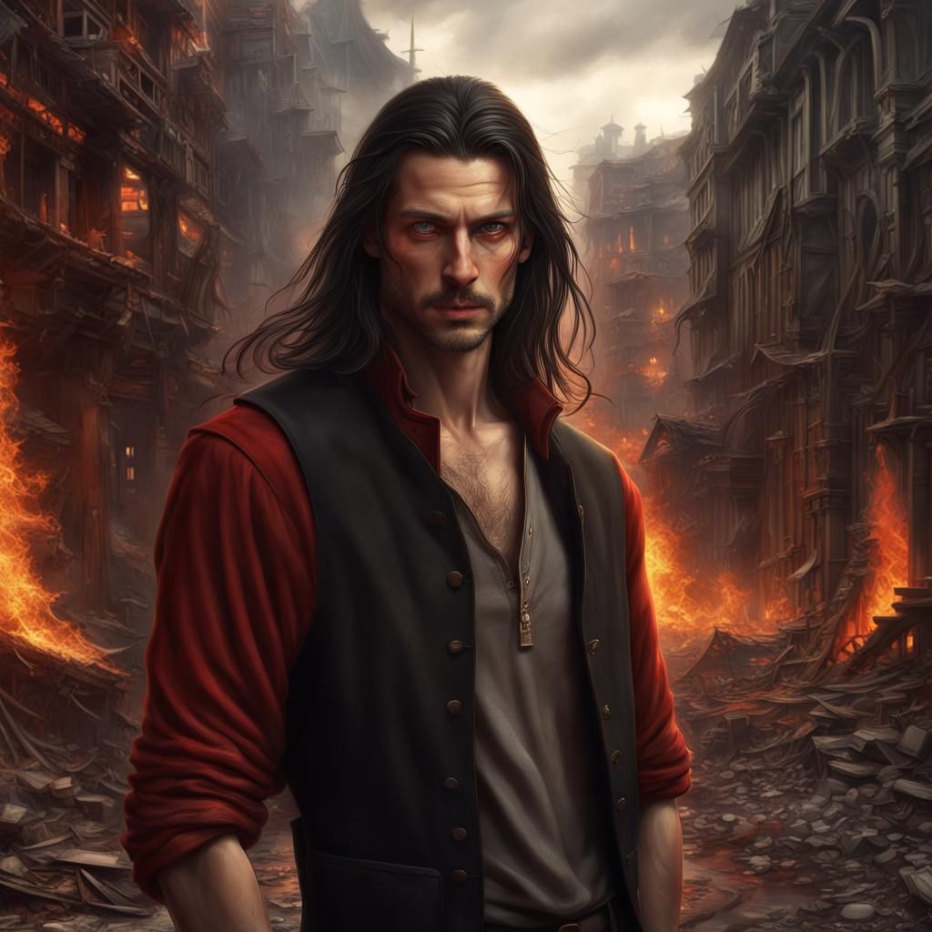 Khoryv, Maryana's fire magic teacher and real fairy-keeper of Kyiv