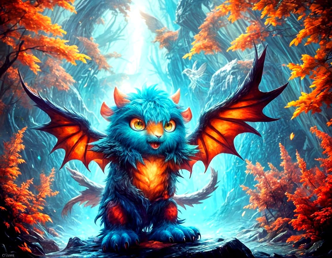 Flying Fuzzy Monster - 1.5