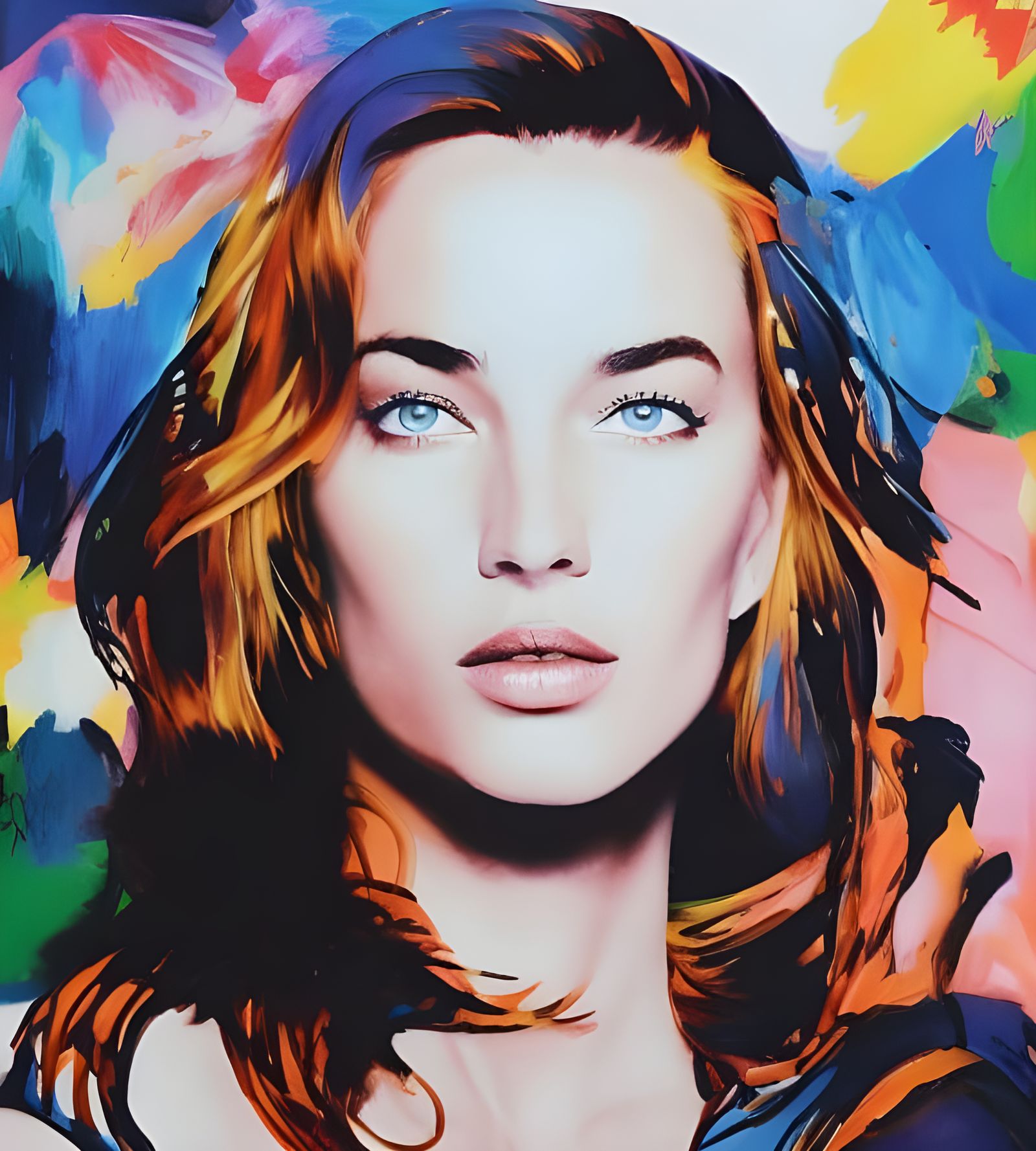 Tatjana Patitz Portrait in Jack Graves Style