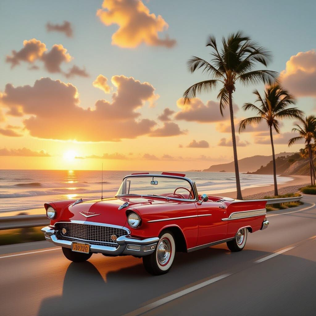 Sunset Convertible Cruise