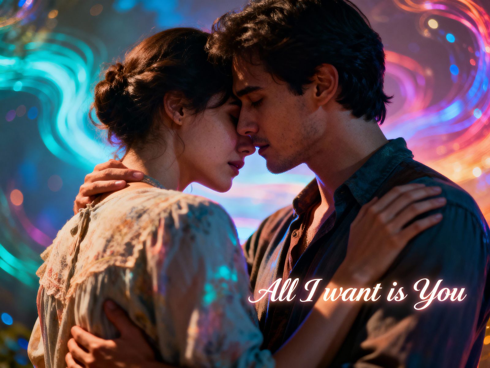 Dreaming Of You In Vibrant Hyperrealistic Style