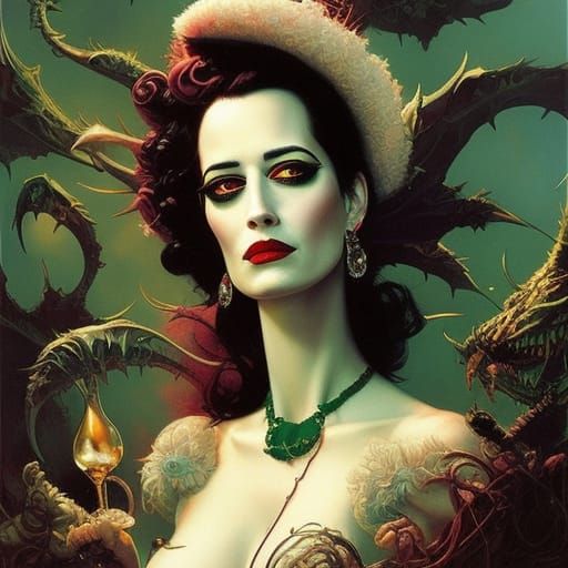 Eva Green Burtonesque