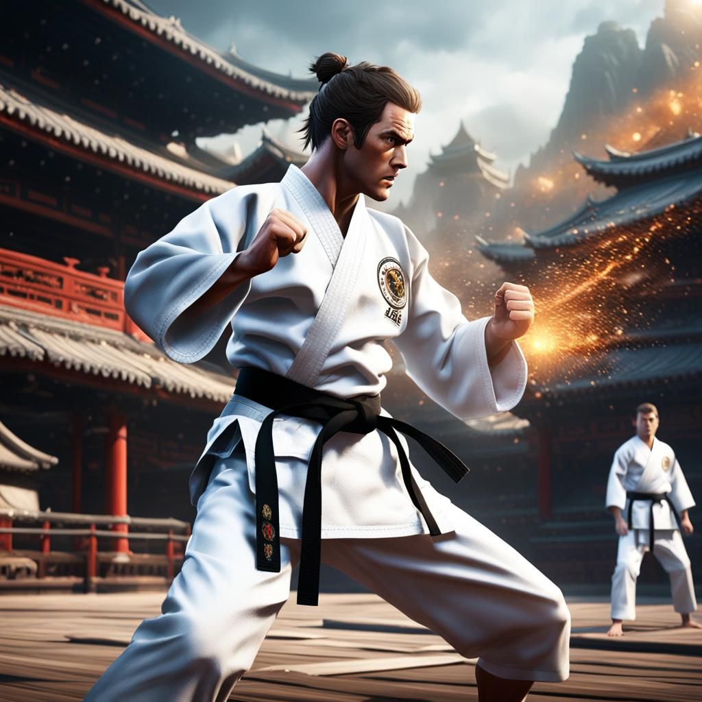 Karate Student's Frustration: Board Breaking in Unreal Engin...