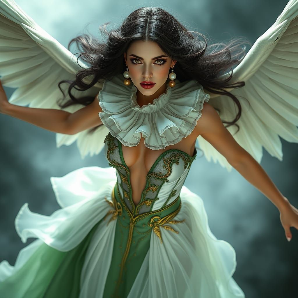 Vampire Verona in Ethereal Flight