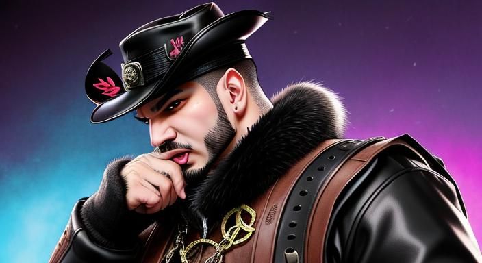 Anime Style Anthropomorphic Character Inspired by Phil Ansel...