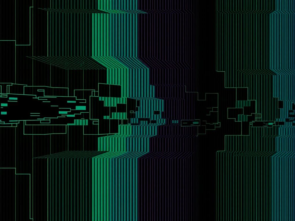 Evolving Pattern Visualizations with Light Speed Effects