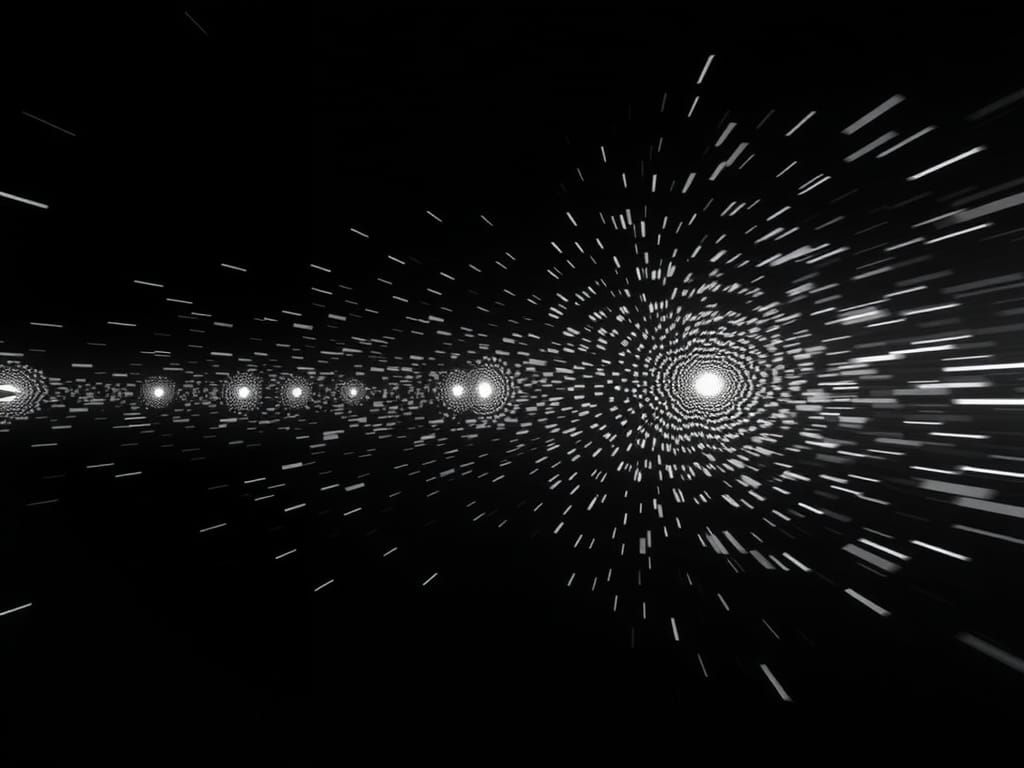 Chaotic Star System with Lightspeed Visualizations