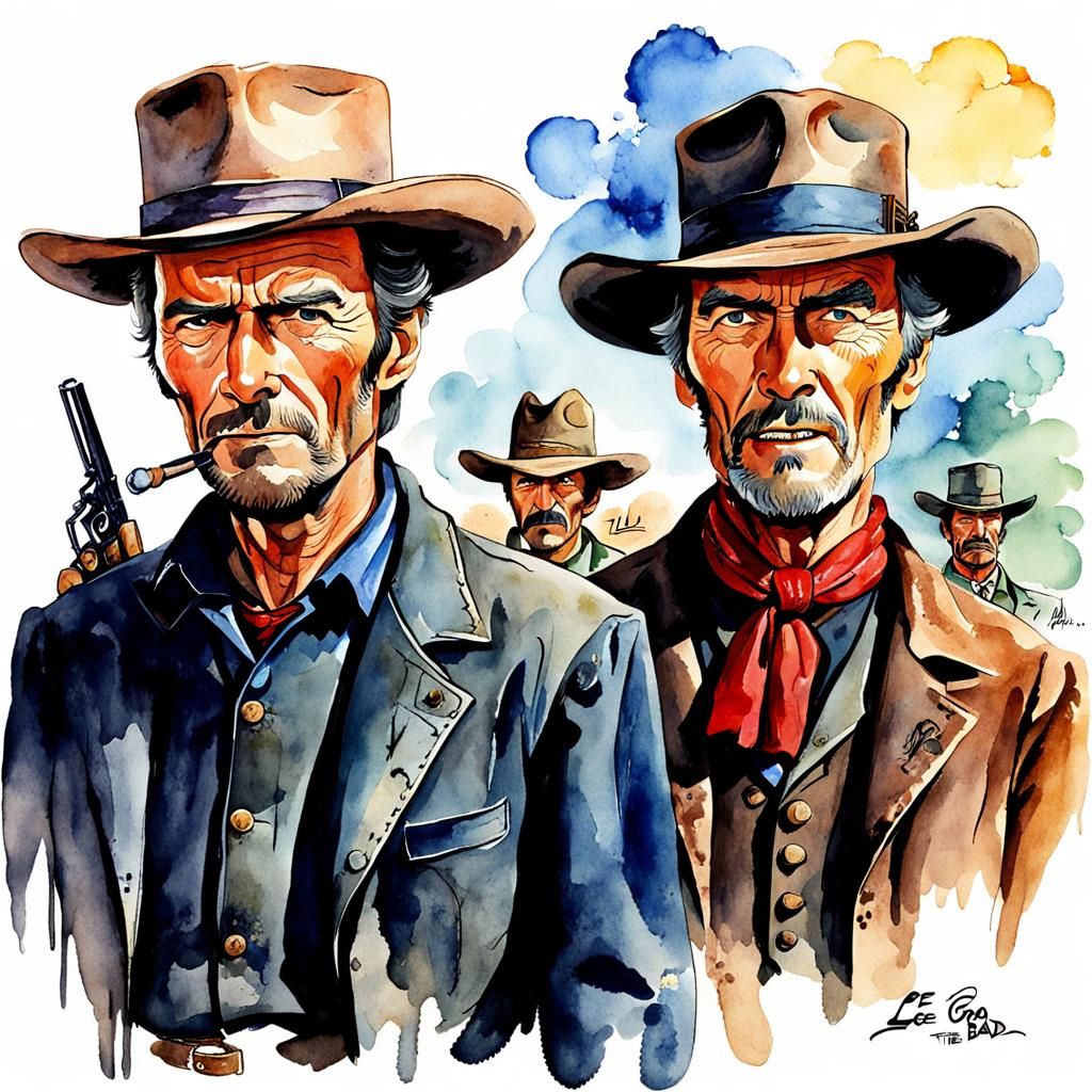 Disney Characters Star in Western Film Parody