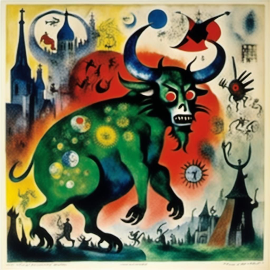 Biopunk Tasman Devil Inspired by Constructivism