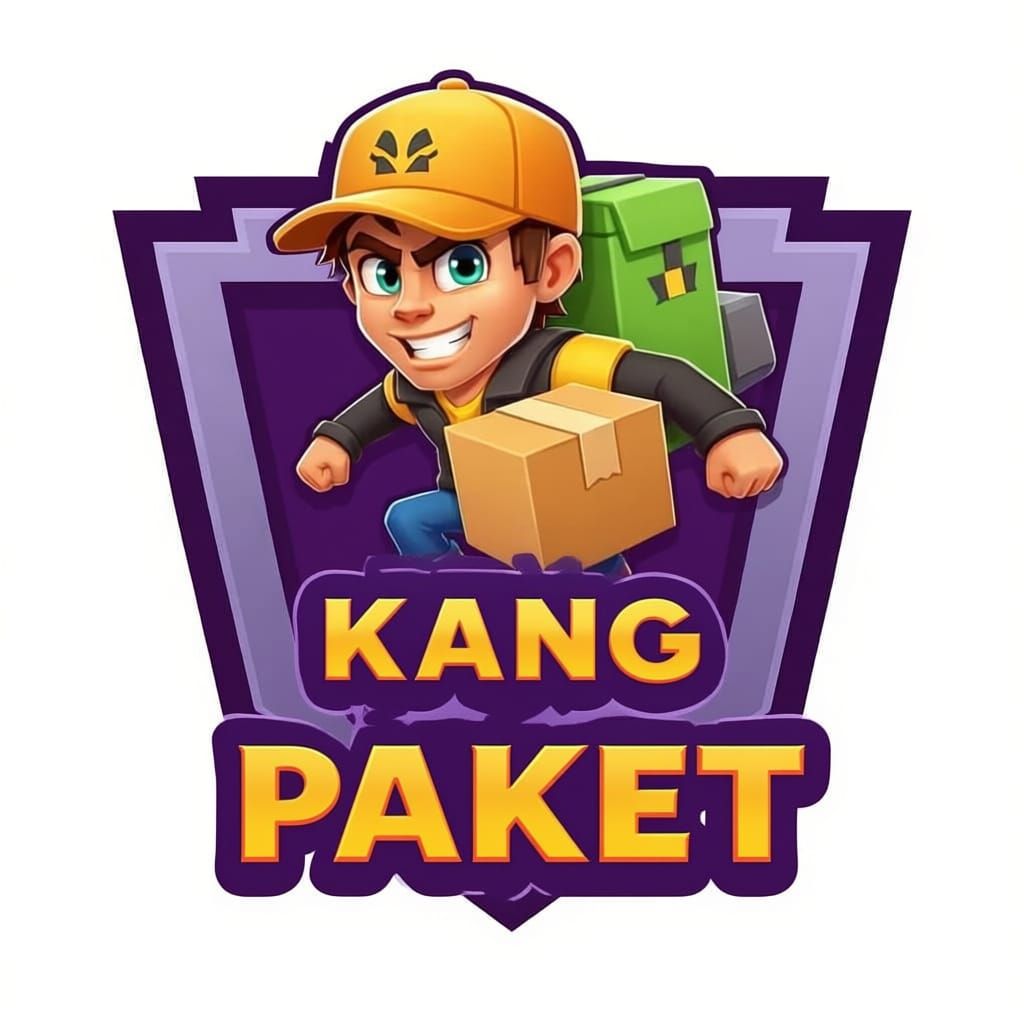 Package Courier Character in Subway Surf Style