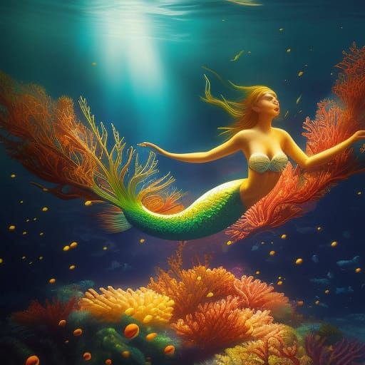 The MerLady of the Corals