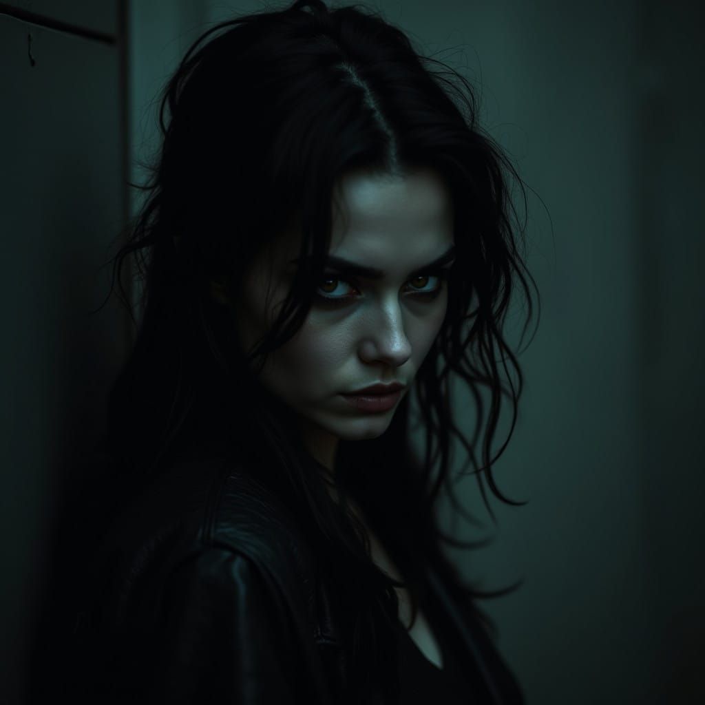 Mysterious Succubus in Shadows