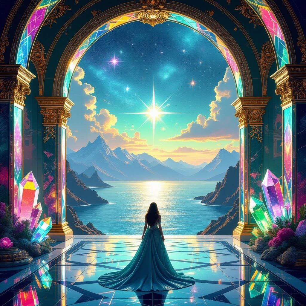 Emerald Queen's Psychedelic Palace on Venus