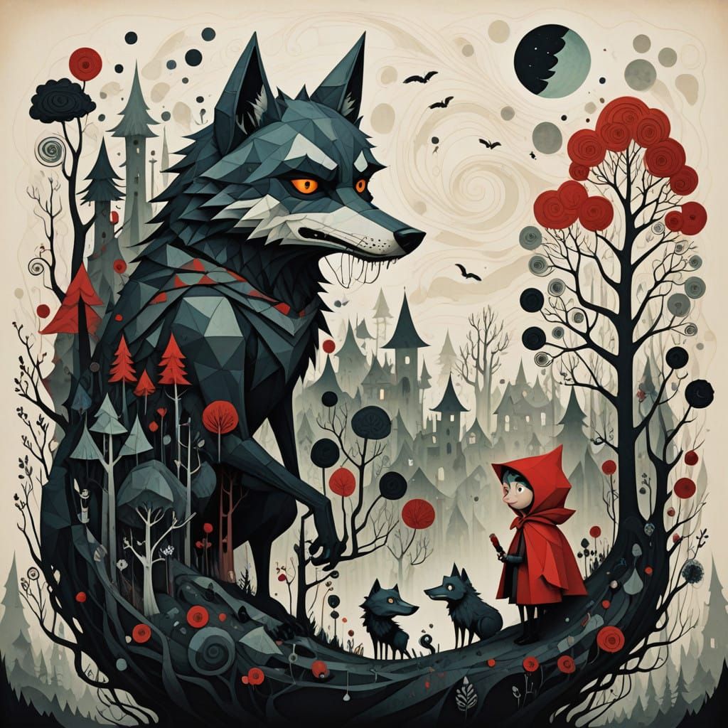 Surrealism Meets Folklore in a Haunting Kingdom