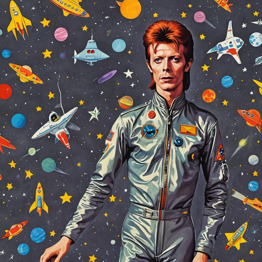 Major Tom's Galactic Voyage with Yellow Submarine