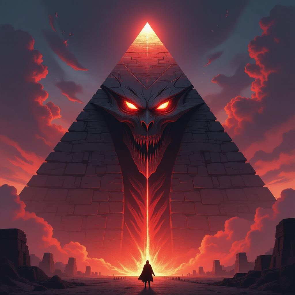 Crimson Omen Vaskeroth The Eclipsed in Sky