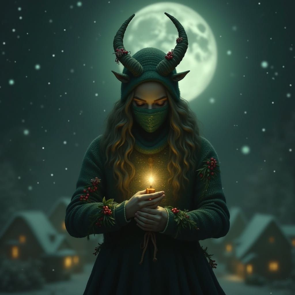 Warm Winter Wonderland in Cozy Village Style