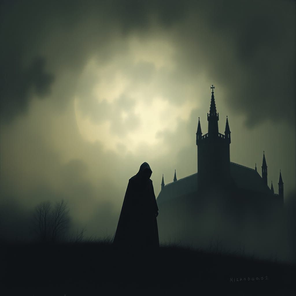 Ominous Twilight: Gothic Architecture as Expressionist Paint...