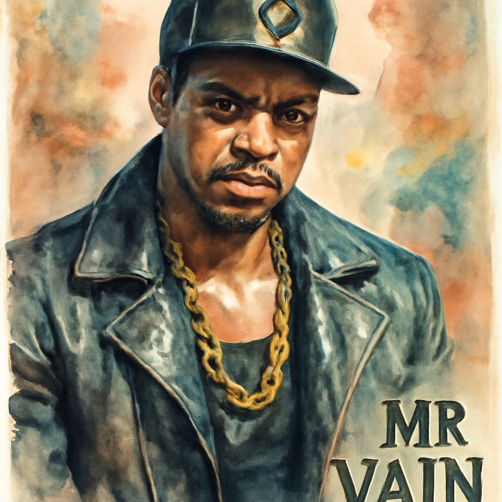 Mr. Vain in Watercolor with Intricate Details
