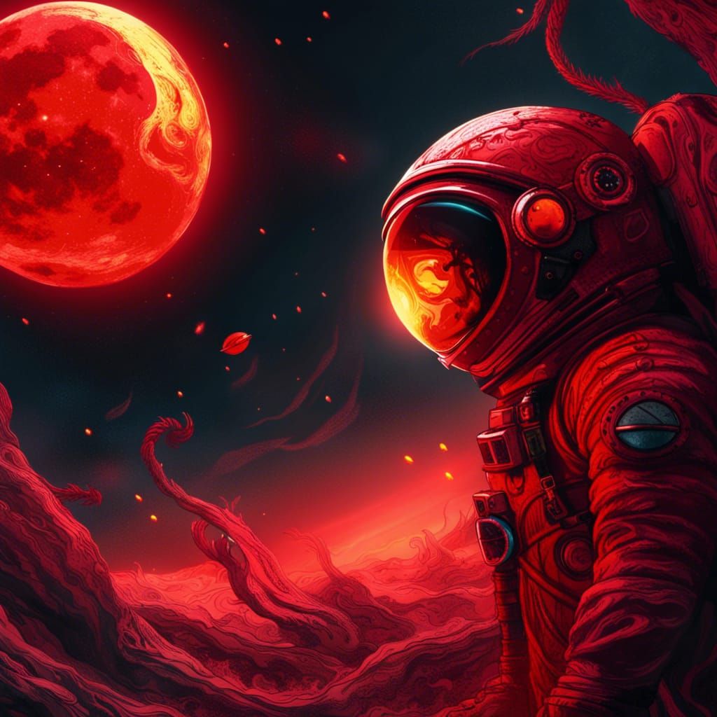 Astronaut's Terrifying Encounter with a Fiery Sun