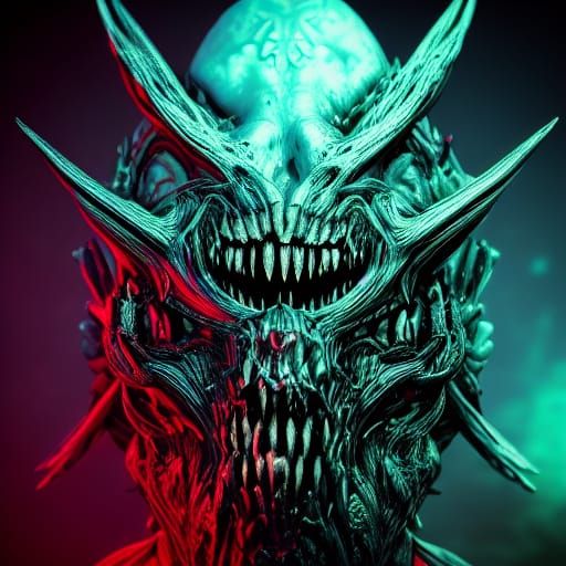 Ominous Nightmare Chaos Unleashed in Photorealistic 8k