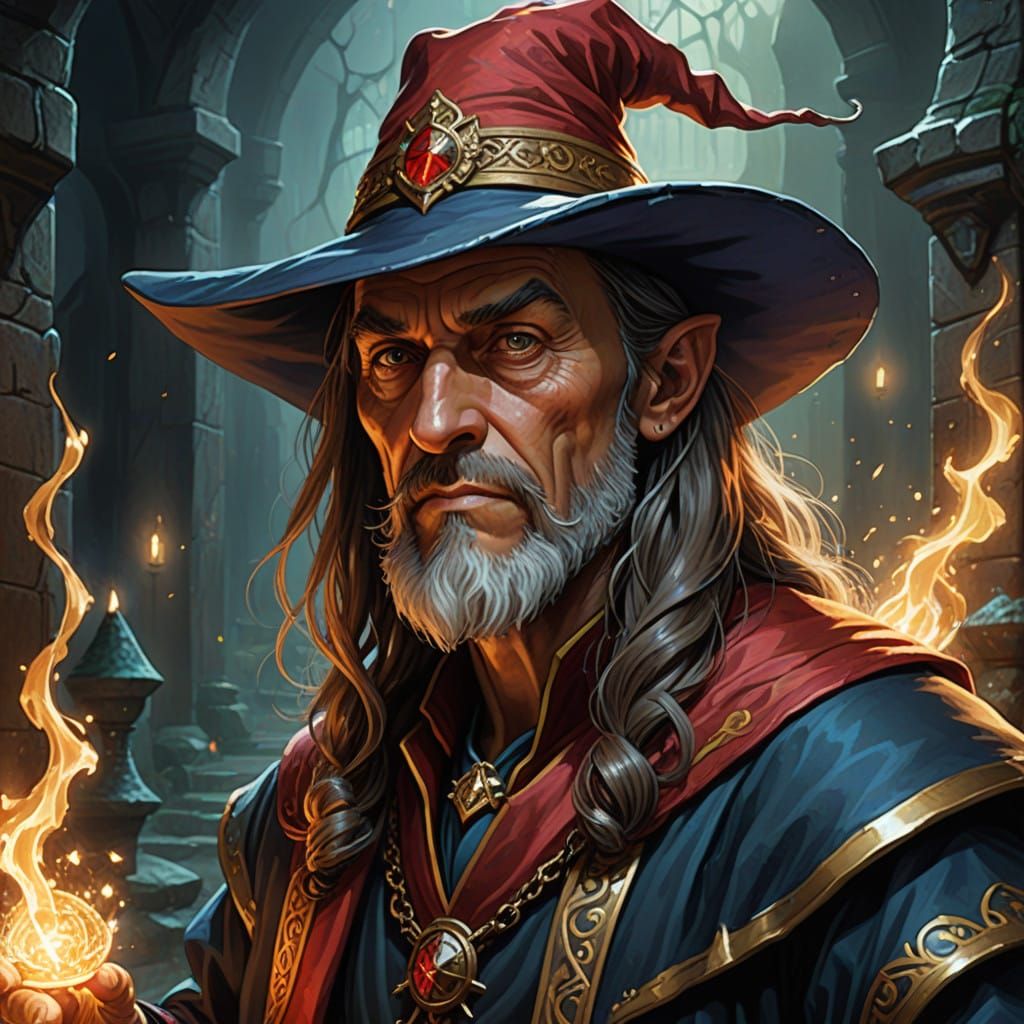 Discworld's Rincewind as Dungeons & Dragons Character