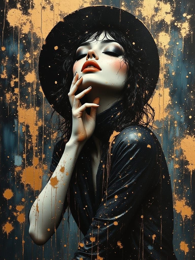 Surreal Gold Dystopia