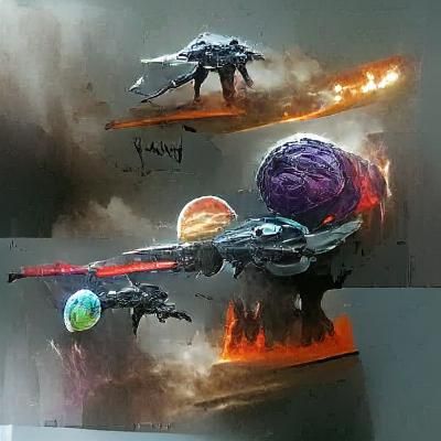 Planet Destroyer Infinity: Concept Art