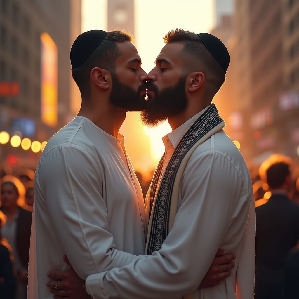 Love in Harmony: A Muslim and Orthodox Jewish Couple's Tende...