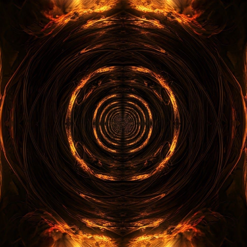 Angels and Demons in Kaleidoscopic Battle