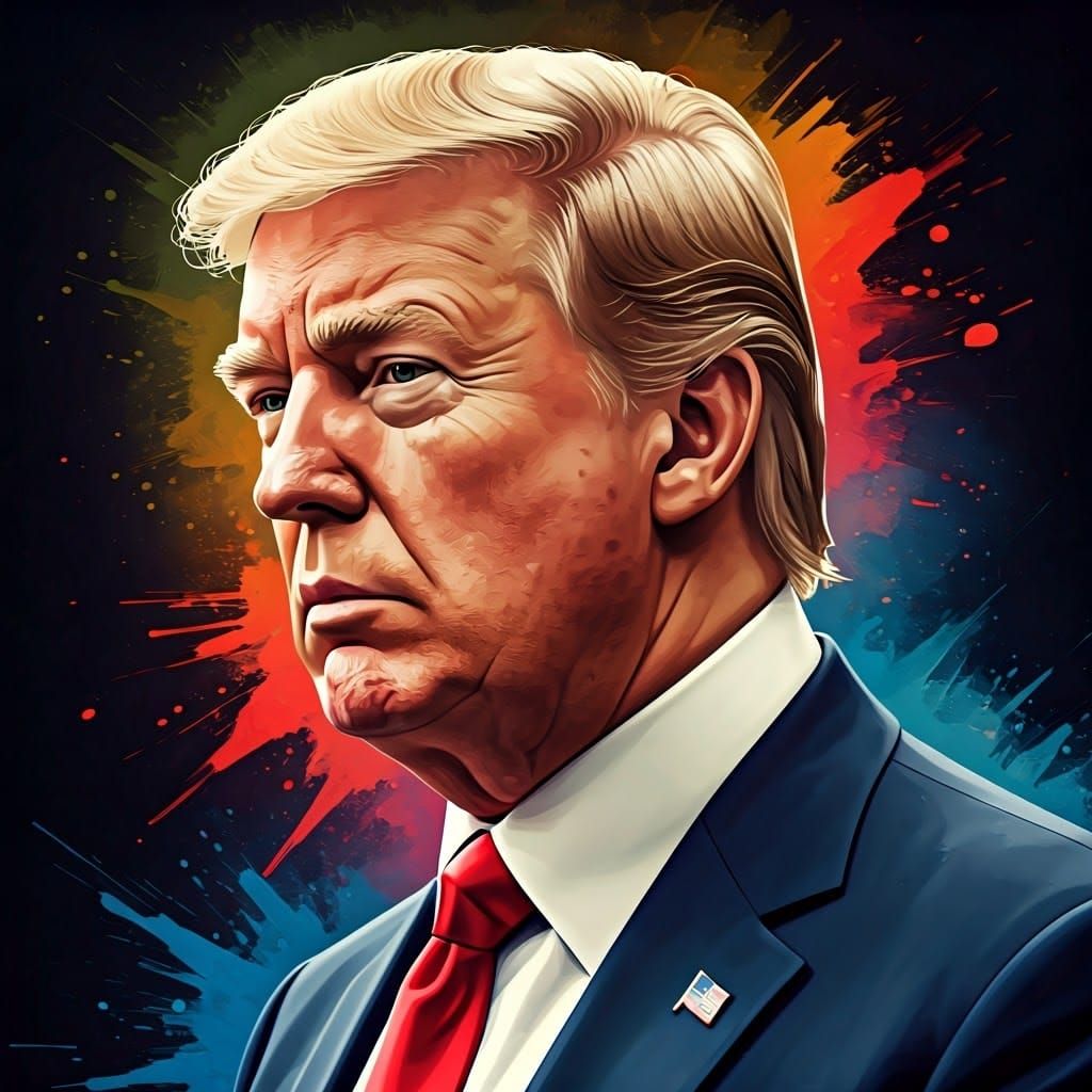 Hyperrealistic Portrait of a Distinguished Figure