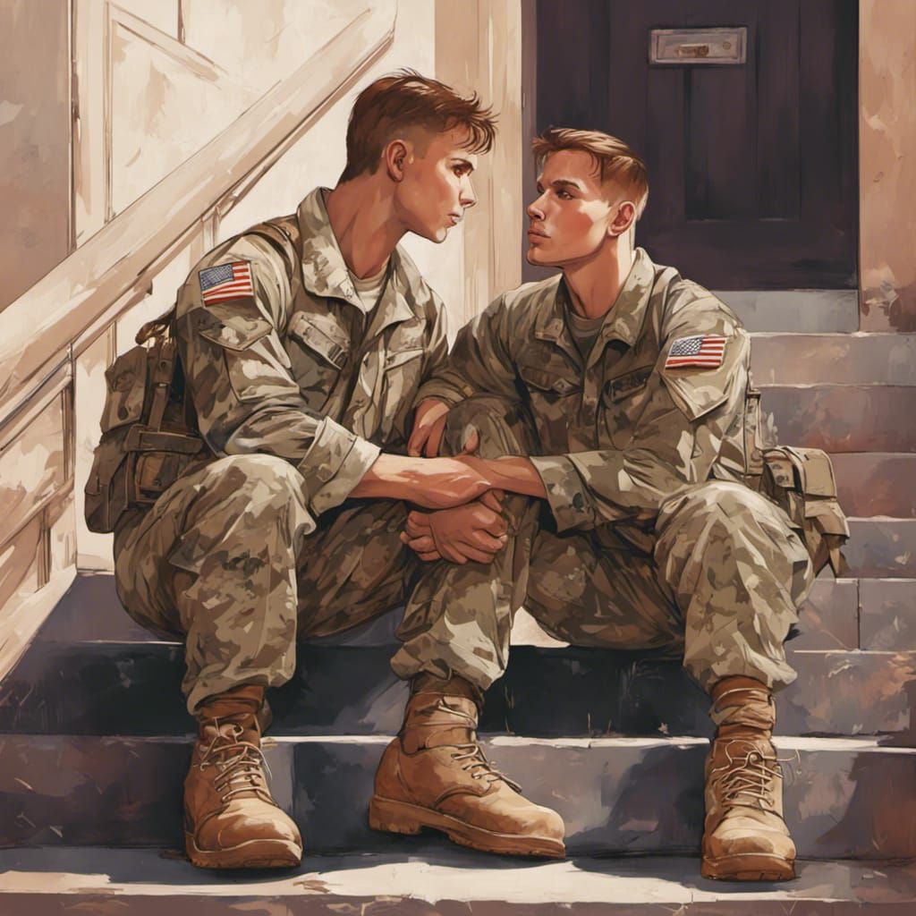 Stolen Moments IV - Behind the Barracks (Comic)