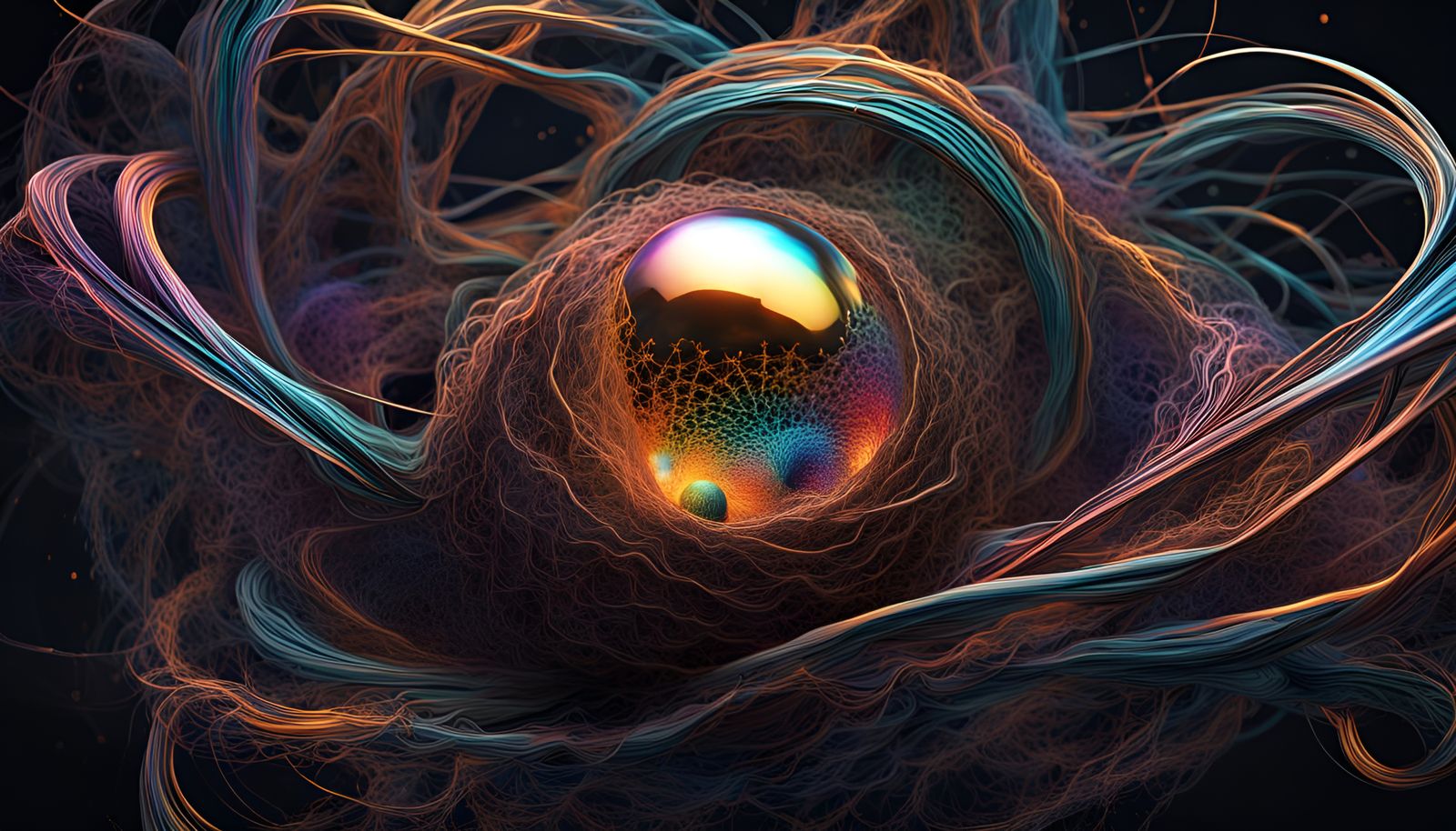 Quantum Entangled Particles in 4D Space