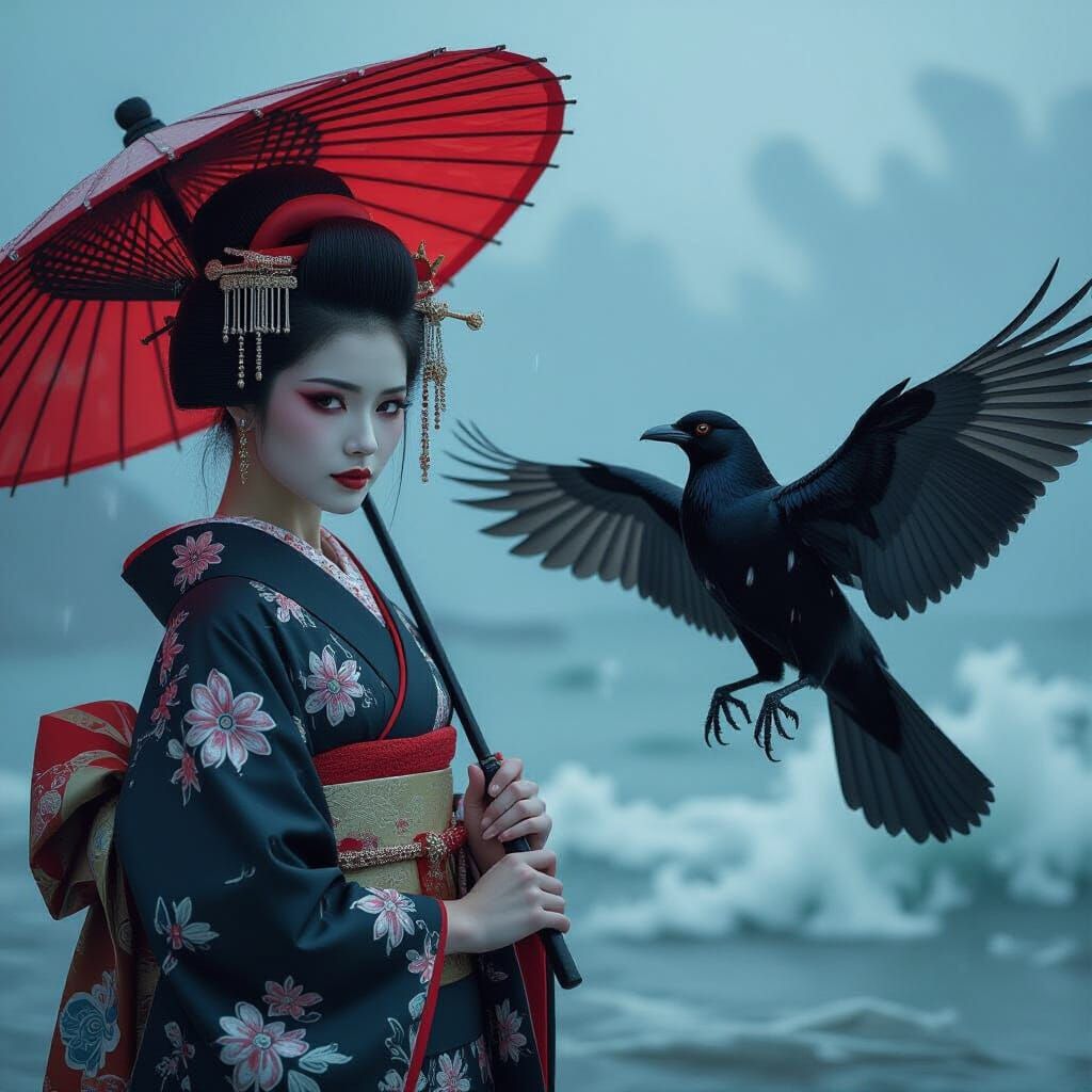 Gothic Fantasy: Underworld Japanese Woman
