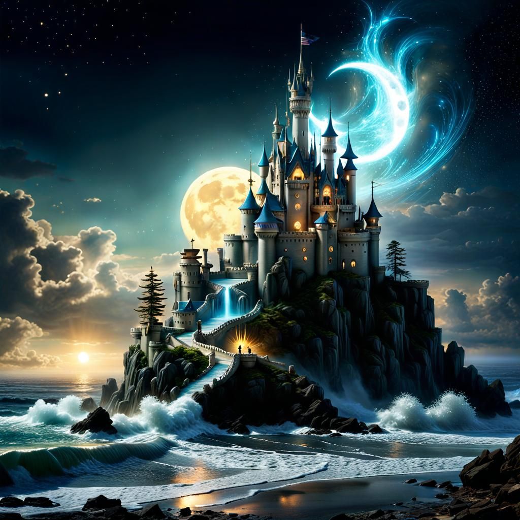 Fantastic castle