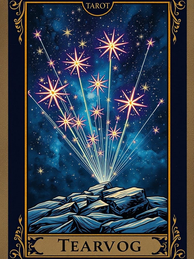 Shooting Star Tarot Card