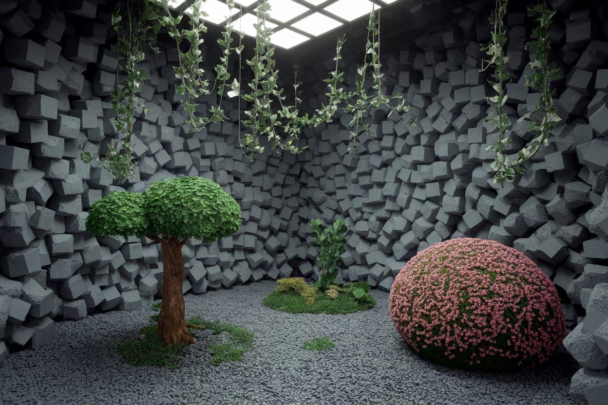 Neongray Hallucinating Vines That Shine