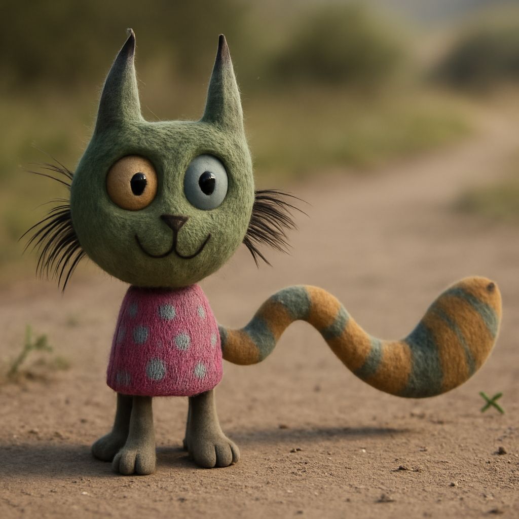 Realistic CGI Rendering of Child's Drawing