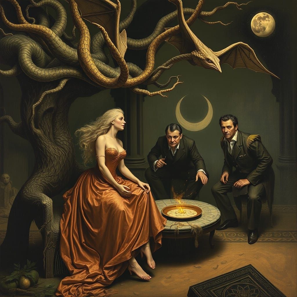 Surrealist Masters Unite in a Dystopian Dreamscape