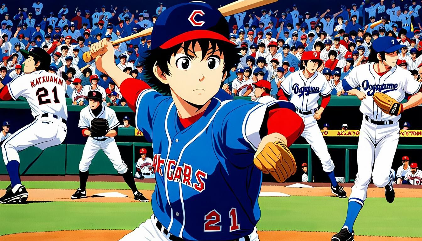 Baseball : Anime Collage