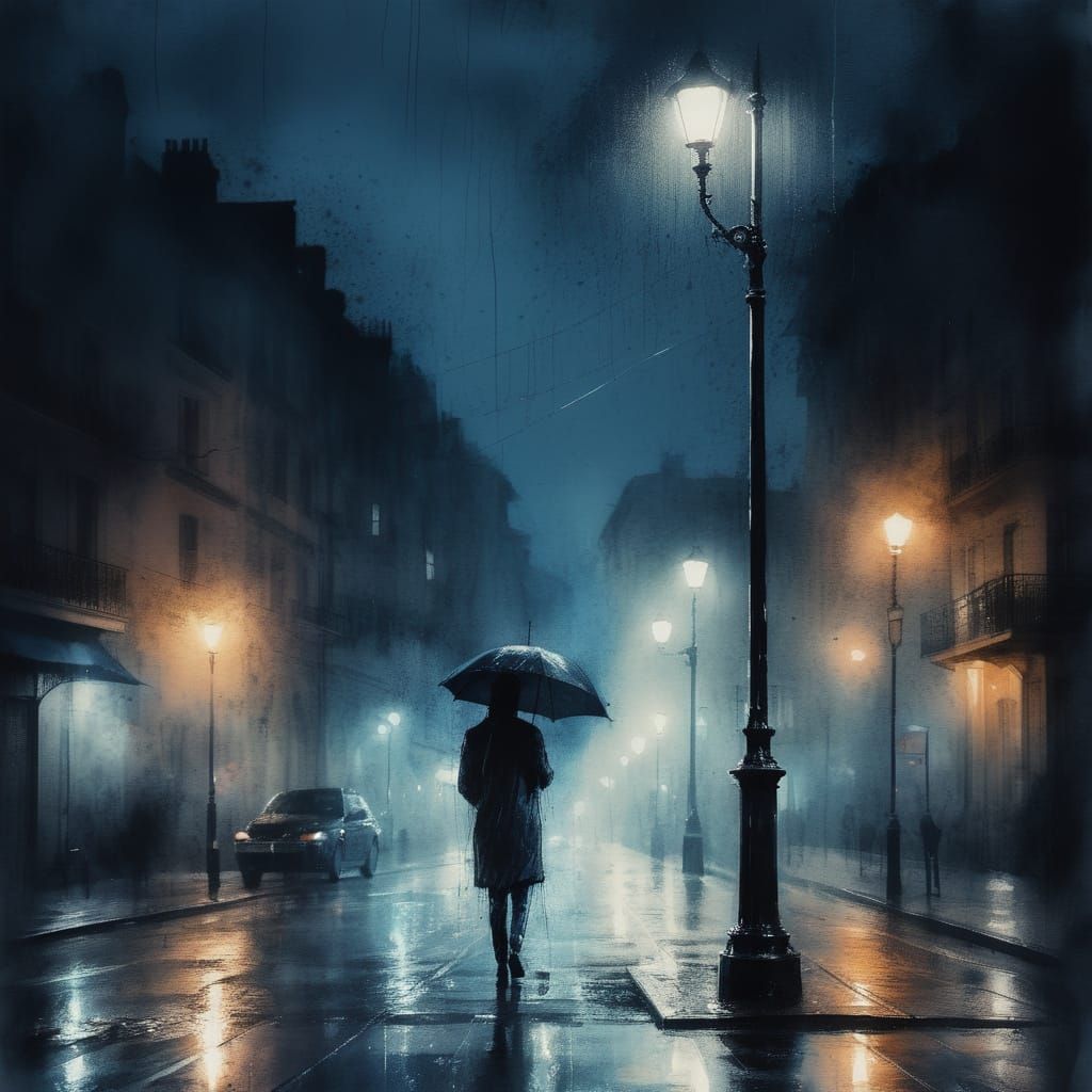 Rainy night