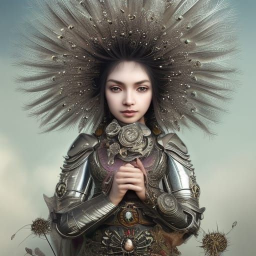 Reine du royaume de dandelion