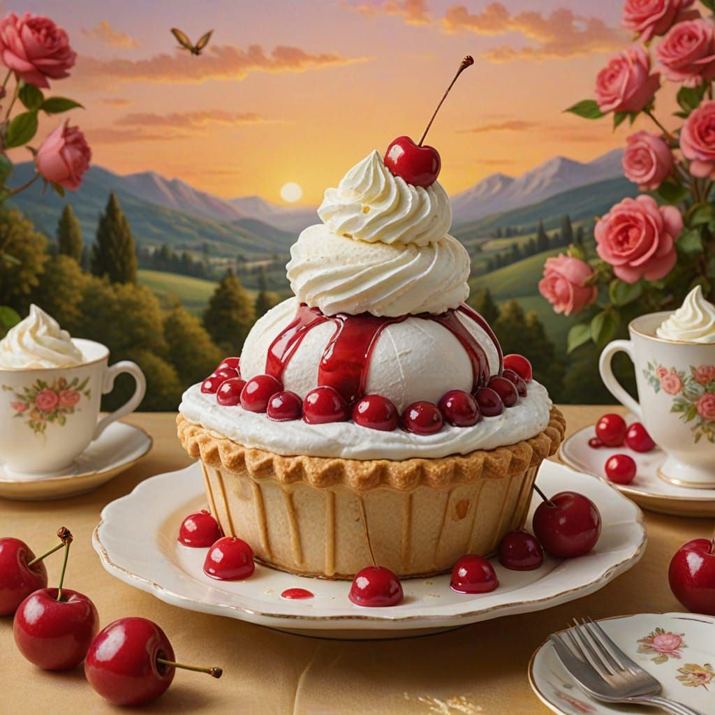 🥇If cherry Pie and Ice Cream had a baby